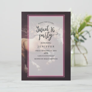 Convite Pintura De Pastel De Cavalo Corrente