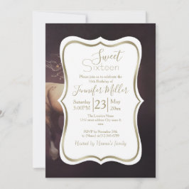 Convite Pintura De Pastel De Cavalo Corrente