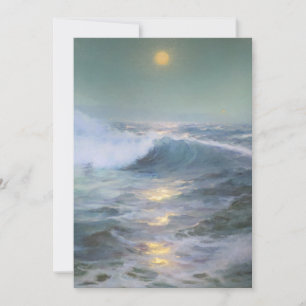 Convite Pintura de pôr do sol calmante
