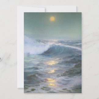 Convite Pintura de pôr do sol calmante