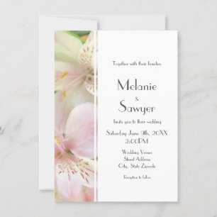 Convite Pintura Soft Alstromera