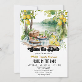 Convite piquenique | Reunião Familiar