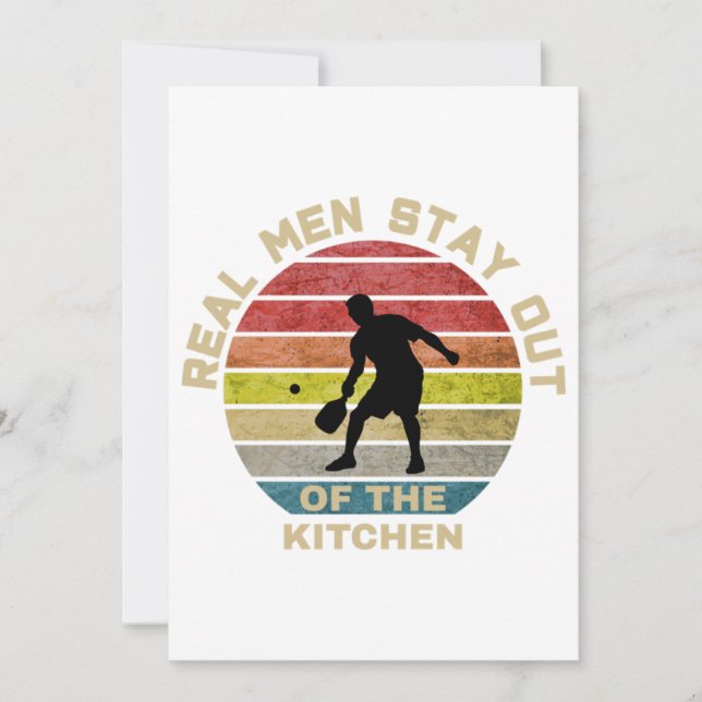 Convite Piquenique Vintage Retro Engraçado (Frente)