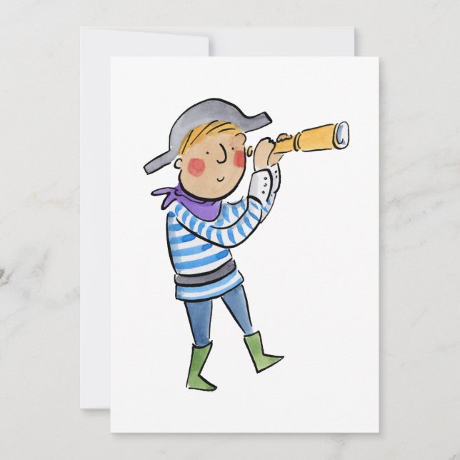 Convite Pirata (Frente)