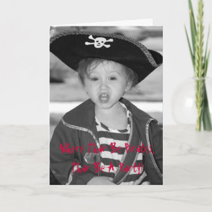 Convite Pirate Birthday Invite - Customized