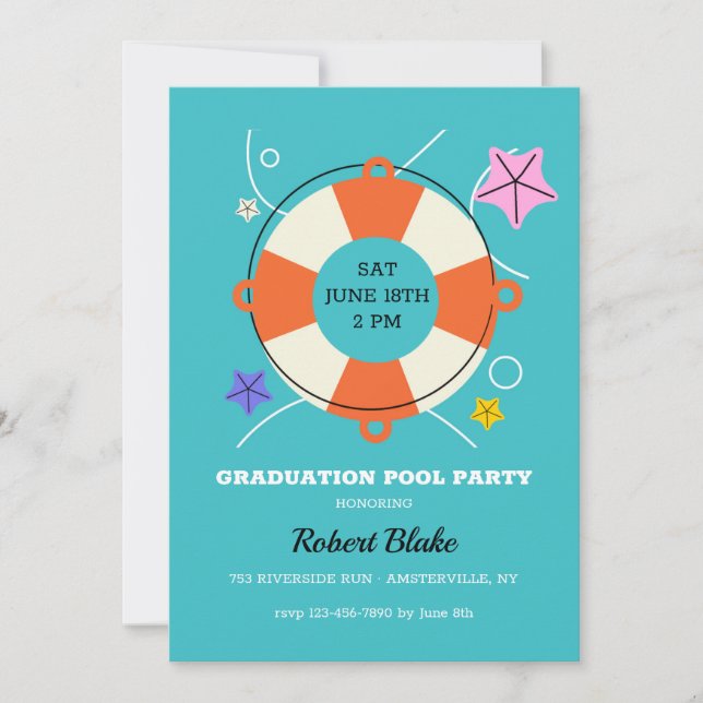 Convite Piscina (Frente)