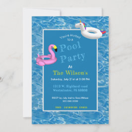 Convite Piscina insuflável