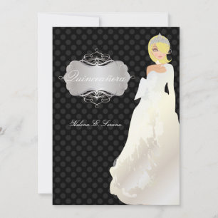 Convite Pix Dezines Quinceañera/princesa de Quince años