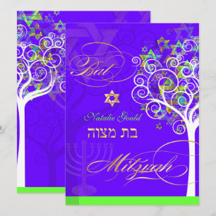 Convite PixDezines árvore da vida/cor diy