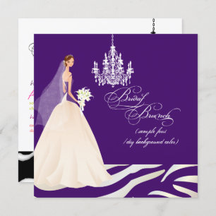 Convite PixDezines bridal brunch/DIY Color+Text