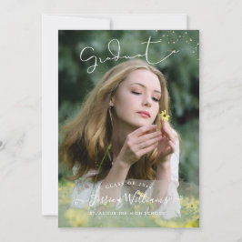 Convite PixDezines Caligrafia Moderna Script Graduação Em