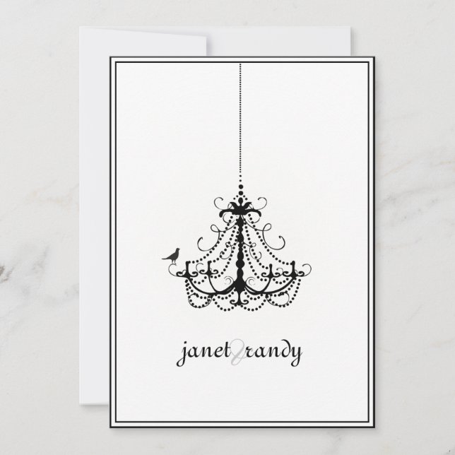 Convite PixDezines chandelier/DIY event+cor de fundo! (Frente)