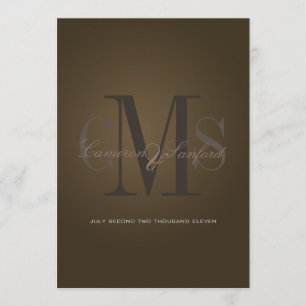 Convite PixDezines Contemporâneo + classy/cafe noire