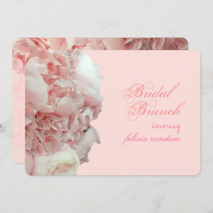 Convite PixDezines coral peonias/hydrangeas/evento DIY