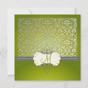 Convite PixDezines desejo damasco/DIY fundo