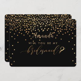 Convite PixDezines Faux Dourado Você Estará..