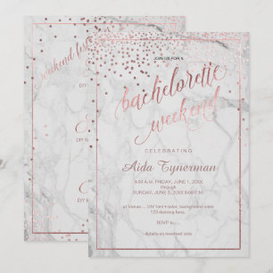 Convite PixDezines Fim de Semana de Despedida de Solteira 