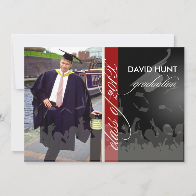 Convite PixDezines Formatura de 2011/Foto/Capuz+Gown (Frente)