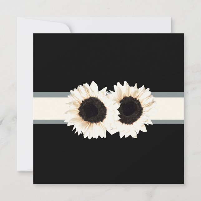Convite PixDezines girassol branco/fundo escuro+evento! (Frente)