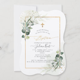 Convite PixDezines H2 Eucalyptus Baptism