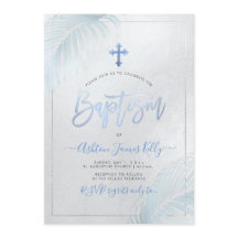 PixDezines Palmas Prateadas Batismo