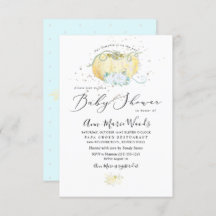 PixDezines Pequeno Chá de fraldas de Abóbora