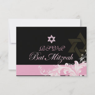 Convite PixDezines pia-pia-pia/Bat Mitzvah