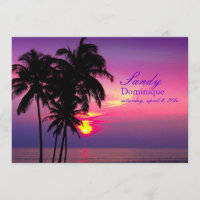 PixDezines Pôr do Sol Havaiano casamento tropical