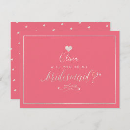 Convite PixDezines - Rosa Esbranquiçado Iridescente, Bride