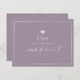 Convite PixDezines Rosa Iridescente, Madrinha de casamento