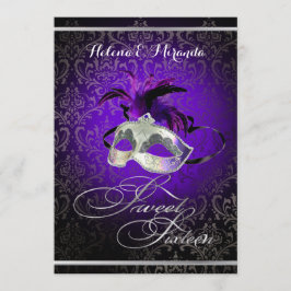 Convite PixDezines Rossi 16 Mascarada/cor DIY!!