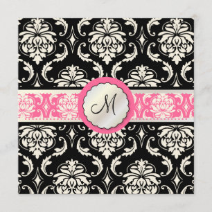 Convite PixDezines Vendome Damask/DIY cores!