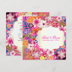 Convite PixDezines wailea/fundo de diy