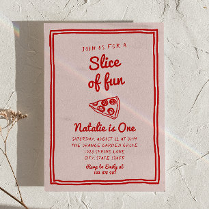Convite Pizza 1rua E Pedra Escrita De Noite Divertido