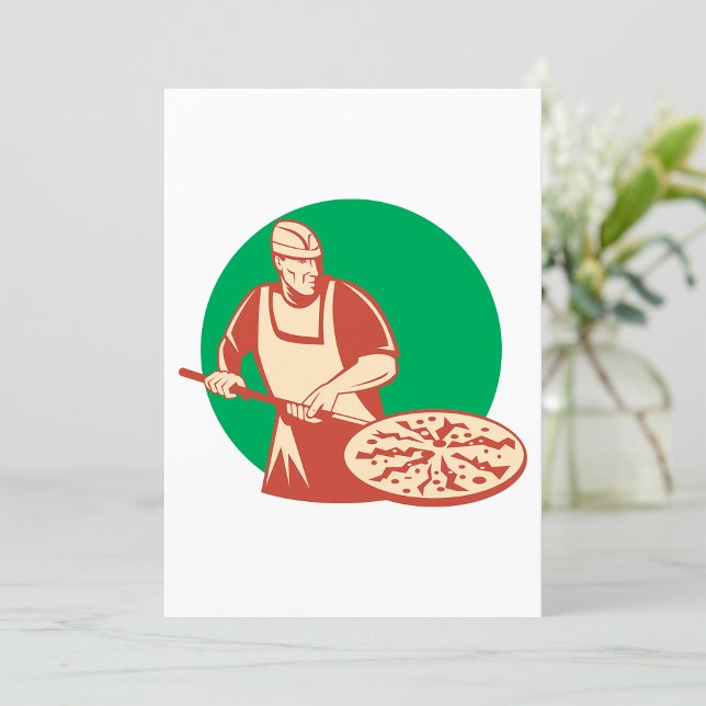 Convite Pizza Baker (Criador carregado)