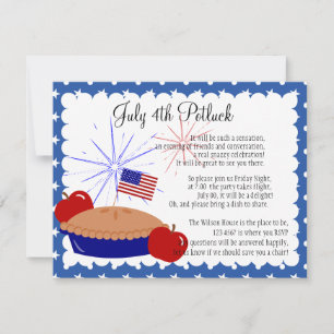 Convite Pizza de Apple Americana