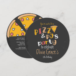Convite Pizza E Partido Pajama