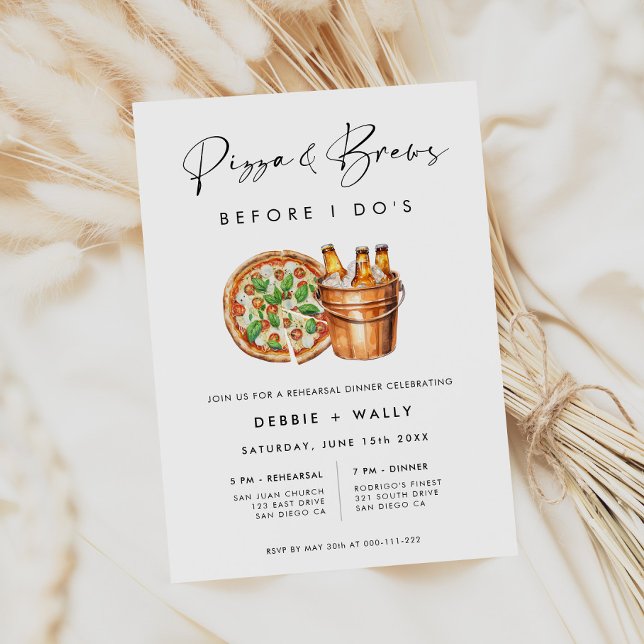 Convite Pizza e pintas antes que eu faça o Janto de ensaio (Criador carregado)