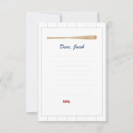 Convite Placa Cápsula de Tempo de Baseball