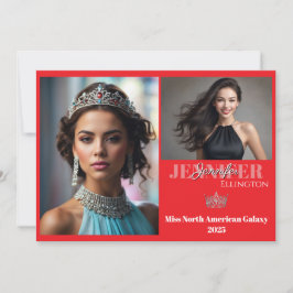 Convite Placa Comp Autografada do Border Pageant Essential