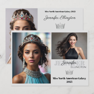 Convite Placa Comp Autografada do Pageant Essentials