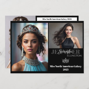 Convite Placa Comp Autografada do Pageant Essentials