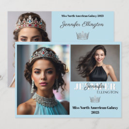 Convite Placa Comp Autografada do Pageant Essentials