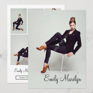 Convite Placa Comp de Modelagem de Moda