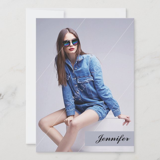 Convite Placa Comp Imprimível do MOdeling (Frente)