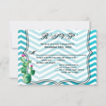 Placa de 5 x 3,5 R.S.V.P. Boho Cactos Cactus Succu