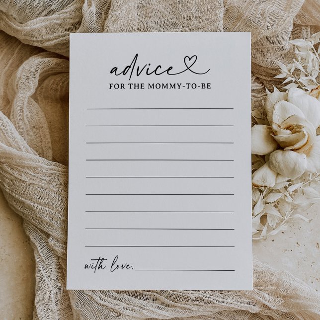 Convite Placa de Aviso do Chá de fraldas de Script Moderno (Criador carregado)