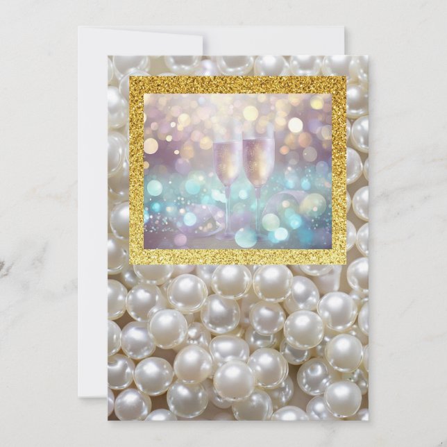 Convite Placa de Casamento ou Noivado, Tamanho Plano: 5" x (Frente)