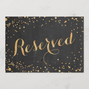 Convite Placa de Casamento Reservada,
