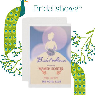 Convite Placa de Chá de panela rosa de papel cor-de-rosa d